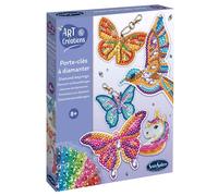 Porte-clés À Diamanter Violet TU