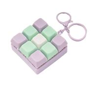 Porte-clés à | Gadget reconfigurable et Objet de Collection | Porte-clés Clavier à pour Travail, école, Adolescent, Adulte, Enfant et Sac à Dos