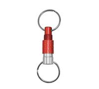 Porte-clés à ouverture rapide - Deux anneaux fendus - Séparateur amovible en métal