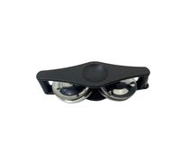 Porte-clés à percussion Tambourin Petit hochet avec son net portable pour activités de plein air, pratique de la musique, instrument de percussion à la main