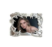 Porte-Clés À Photocartes,Manchon Protecteur De Carte Électroplaqué | Petit Cadre Photo - Pour Adolescents Maison Bureau Appartement Étagère Coiffeuse Table De Chevet Voyage Shopping