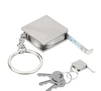 Porte-clés à ruban à mesurer - Petite règle légère, ruban à mesurer avec verrou coulissant, marquages métriques en pouces | Idéal pour les travaux manuels de, le bureau à domicile, les tâche