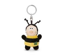 Porte-clés Abeille avec trèfle 5cm