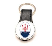 Porte-clés acier-simili cuir Road Runner - Maserati