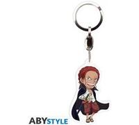 Porte-cles Acryl - One Piece:red - Shanks rouge G