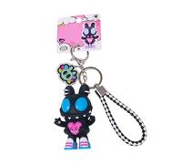 Porte-clés Activé Par Le Toucher Avec Lumière Et Son Pour L'emplacement Des Clés De Nuit Pendentif De En Forme De Cœur En Plastique Léger Organisateur De Clés De Couple