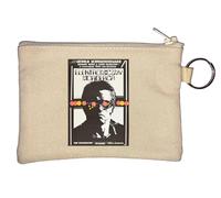 Porte-clés affiche de film polonais beige