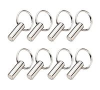 Porte-clés Aimants, Porte-clés Magnétiques pour Sac à Main et Ceinture avec Puissants Aimants au Néodyme en Terres Rares, 8 Pièces