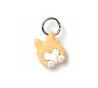 Porte-clés AirTag Corgi Jaune et Blanc