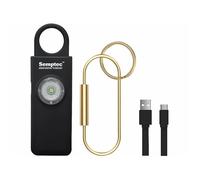 Semptec Porte-clés alarme 130 dB avec lampe de poche