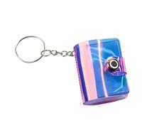 Porte-clés Album Photo - Porte-clés Mini Album Photo | Chaîne De Clés De Stockage | Chaînes De Scrapbooking Portables | Petits Albums Photos | Pour Mariage Anniversaire Amitié Remise Des Diplômes Sain