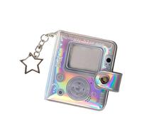 Porte-clés album photo | Porte-clés rétro double face portable, album photo | pour , souvenir de la nouvelle année, grossesse, naissance, voiture, Noël, croissance, maison de vacances