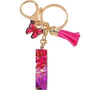 Porte-clés Alphabet - I/Rose/Papillon KP37953