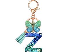 Porte-clés alphabet - Z/Bleu KP37944
