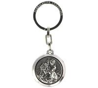 Porte-clés - ALTIUM - 650110 - Noir - Métal - Saint Christophe