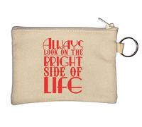 Porte-clés Always Look On The Bright Side of Life Beige