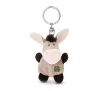 Porte-clés Âne avec trèfle 5cm