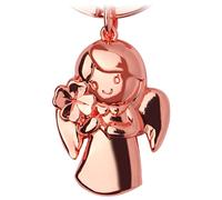 Porte-CléS Ange Gardien, Pendentif Ange TrèFle à Quatre Feuilles En MéTal, Votre Partenaire De Voiture, Pendentif Porte-Bonheur, Cadeau Permis De Conduire Voiture, Alliage De Zinc, Chromé Brillant