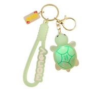 Porte-clés animaux marins, adorable tortue, phosphorescent avec détails colorés, accessoire clés en PVC avec style , porte à breloques pour sacs et sacs à dos