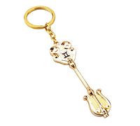 Porte-Clés Anime Fairy Tail Lucy Erza Wendy Mirajane Signes Du Zodiaque en Édition Limitée (1 Modèles) - Objets Collector Kawaii, Cadeau pour Filles et Garçons (5)