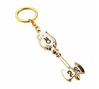 Porte-Clés Anime Fairy Tail Lucy Erza Wendy Mirajane Signes Du Zodiaque en Édition Limitée (1 Modèles) - Objets Collector Kawaii, Cadeau pour Filles et Garçons (1)