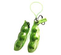 Porte-Clés Anti-Stress En Forme De Pois, Joli, À Presser, Décompression, Portable, Sac De Téléphone, Jouet Décoratif, 1 Pièce