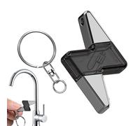 Porte-clés antistatique, porte-clés antistatique - Éliminateur d'électricité statique portable en forme de boulon,Gadget compact de protection statique Baguette de décharge statique multifonctionnelle