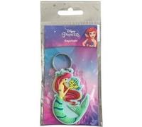 Pyramid International Porte-clés Disney La Petite Sirène Ariel & Flounder en caoutchouc multicolore
