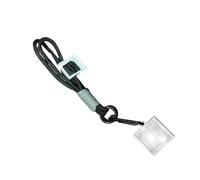 Porte-clés artistique en acrylique avec filtre pixel - Accessoire robuste et léger pour clés ou sac - Pendentif filtre pixellisation, Noir , taille unique
