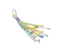 Porte-clés artistique léger pour vêtements, bagages et sacs à dos, décoration faite à la main, porte-clés tissé à la main