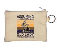 Porte-clés Assuming I'm Just an Old Lady was Your First Mistake - Beige