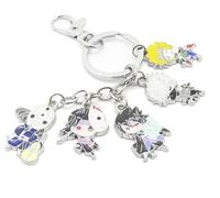 Porte-clés avec 5 mini figurines Chibi