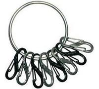 Nite Ize Porte-clés avec mousqueton NI-BRG-M1-R3 noir/argent 1 pièce