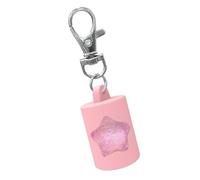 Porte-clés avec bouchon de brillant à lèvres en silicone étanche pour rangement de maquillage portable, anti-fuite, multi-usage, bouchon en silicone tendance