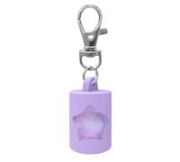 Porte-clés avec bouchon de brillant à lèvres en silicone étanche pour rangement de maquillage portable, anti-fuite, multi-usage, bouchon en silicone tendance