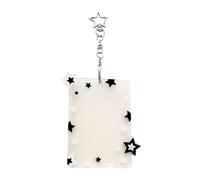 Porte-clés avec cadre photo, format 10 x 8 cm, clip transparent à faire soi-même, support pour clés avec clip photo, pour carte de crédit, sac à main, sac à dos, femmes, , filles, anniversaire