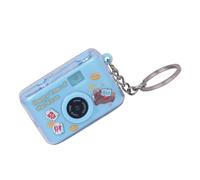 Porte-clés Avec Caméra Éclairée Par LED Avec Effets Sonores Et Fonction Phosphorescente Pour Fêtes Et Cadeaux Bouton-poussoir Sonore