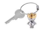 Porte-clés avec couronne dorée LITTLE KING