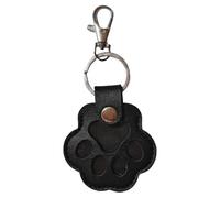 Porte-clés avec des Animaux, Porte-clés avec Empreinte et Bouton Automatique, Bouteille Souvenir pour Animaux, Porte-clés pour ramasser Les Cheveux de Chiens et Chats