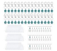 Porte-clés avec figurine, pendentifs de voyage avec carte | Kit de décoration de porte-clés de marine - Porte-clés avec pendentif positif pour , adultes, , âges, amis, 30