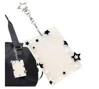 Porte-clés avec image en acrylique - Clip de support pour cliché, souvenir décoratif avec clarté, cadeau attentionné avec expression, mini pendentif, panneau pour préserver vos souvenirs personnels