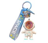 Porte-clés avec lampe de coucher de soleil astronaute, projecteur de lumières de coucher de soleil, porte-clés pour étiquettes de bagages, w, taille unique