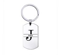 Porte-clés avec Nom - Joris - Acier inoxydable, silverl