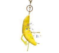 Porte-clés Avec Pendentif Banane En Peluche - Décoration Pour Sac, Organisateur De Clés Amusant Pour Adultes