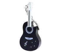Porte-clés avec pendentif guitare musicale - Le plus petit porte-clés au monde, porte-clés guitare musicale | Porte-clés guitare sonore avec I Love You Music, design réaliste pour garçon, fille, amis