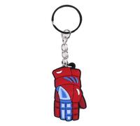 Porte-clés avec pendentif hockey sur glace de dessin animé - Tendance - Simple - Pour sports d'hiver - Porte-clés décoratif pour sac à main, sac à main, voiture, porte-clés pour filles, femmes, petit