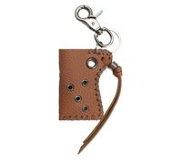Porte-clés avec pendentif - Support de rangement d'outils en polyuréthane - Ornement moderne punk organisateur avec rivets en métal pour adultes, amis, couples, famille, adolescents, hommes, femmes
