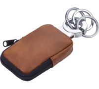 Porte-clés avec pochette pour la monnaie, le masque, l'APPLE AirTag®, etc. CLEAN CLICK