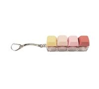 Porte-clés avec testeur de touches mécanique à 4 touches avec option d'éclairage LED pour réduire le stress et se détendre pour la maison ou le bureau