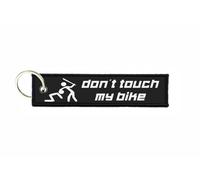 Porte Cles Aviation Keychain Don't Touch My Bike Ne Touches Pas Mon Velo